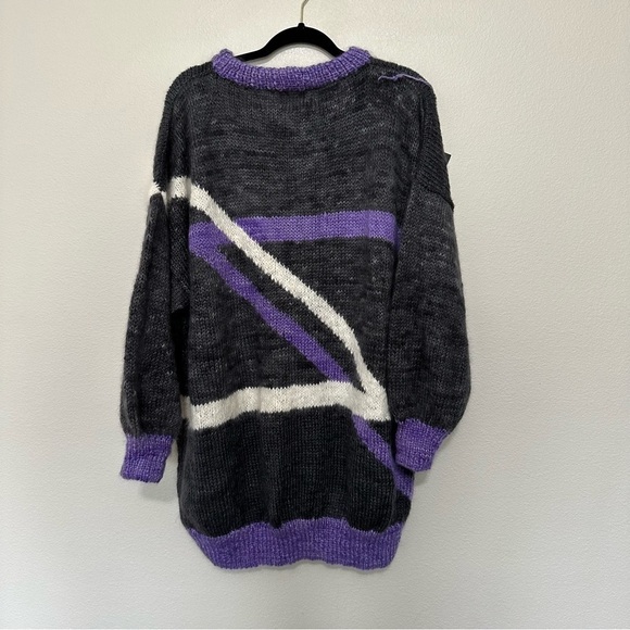 NWT wild n’wooly women’s pure kid mohair/ angora rabbit pullover sweater onesize - Picture 4 of 6